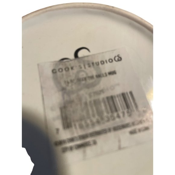 Sherry Cook Studio Deck The Hall Mug Cup Christmas Holiday Stoneware Mug 12oz - Picture 3 of 3